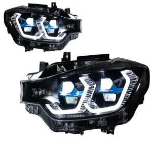 Racing Car Performance Parts Halogen Xenon Headlights BMQD01 Projector Headlight Car 30W Car Light Bulbs for BMW F30 F35