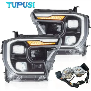 适用于福特 Ranger T9 Raptor 的 RGB DRL 模块 LED 矩阵日间行车灯模块 APP 控制