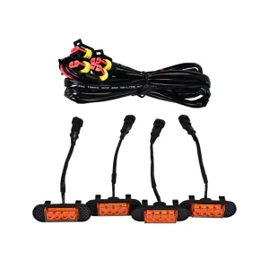 Raptor Grille 6000k LED Decorative Lights IP67 Waterproof for Pickup Off Road Brake Warning Lights
