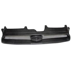 Real Carbon Fiber Front Bumper Grille Cover for Subaru Impreza WRX STI VIII