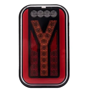 Rear Brake Tail Light Lamp Car Warning Light LED Motorcycle Strobe Light Flash for Safe Driving Waterproof LED DC 12-24V