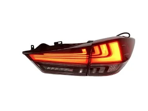 Rear Bumper LED Tail Lamp and Turn Signals Assembly Yellow Light Car Accessories for Lexus RX300 RX350