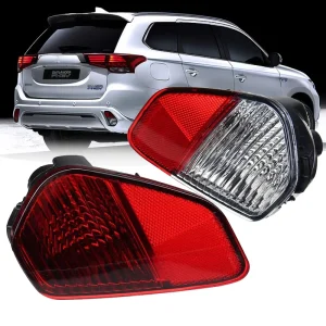 Rear Bumper Lamp Rear Fog Light Brake Turn Signal Reflector for Mitsubishi Outlander Models 8337A137 8337A136 12V