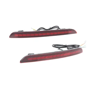 Rear Bumper Lights Brake Light Tail Light Sequential Turn Signal Lamps Fit for 11th Gen Honda Civic