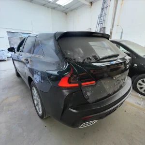 Rear Bumper Upgrade Kit for Toyota Venza LX Style LED Sequential Through Tail Light Headlamp Assembly Black Housing