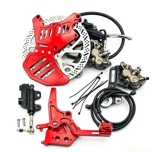 Rear Hydraulic Brake Kit CNC Aluminum Surron Ultra Bee LBX Talaria Sting MX4 E Ride Pro SS Upgrade Electric Dirt Bike