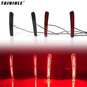 Rear Lights Brake Lamp Car Bumper Reflector Lamps Assemblies Turn Signal Lamp Grid Type for Toyota Corolla