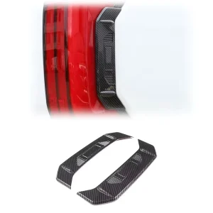 Rear Tail Light Side Lamp Bed Tailgate Button Trim Cover for TOYOTA TUNDRA Taillight Side Moldings