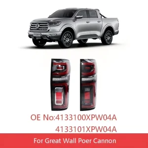 Rear Tail Light for Great Wall Poer Cannon Pickup Taillight Assembly OEM 4133100XPW04A 4133101XPW04A