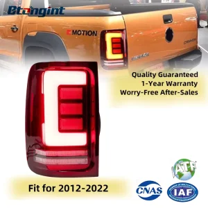 Rear Tail Lights Automatic Lighting System Suitable for 12-22 Volkswagen Amarok Pickup Tail Light Assembly LED Tail Light