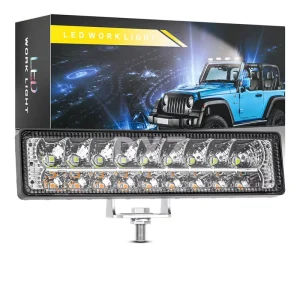 Rechargeable 54W Auto Light 18LED Dual Color LED Work Car Tail Light Automotive Lamp Accessories Lighting