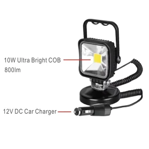 Rechargeable Industrial Inspection Light Car Charger Magnetic Portable LED COB Work Light