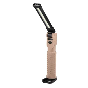 Rechargeable LED Work Light with Magnetic Base IP66 Cold White RGB Car Repair Inspection Lamp