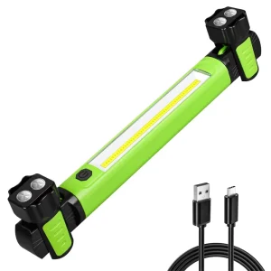 Rechargeable Work Light with 1200 LM Bright LED Magnetic Underhood for Car Repairing Inspection Garage Workshop Emergency