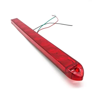 Rectangle Shape Vehicle Car Truck Trailer 10 30v Bright 9led Red Side Light