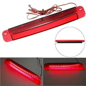 Red 18 LED Car Tail Third Brake Stop Light Waterproof Reversing Lights