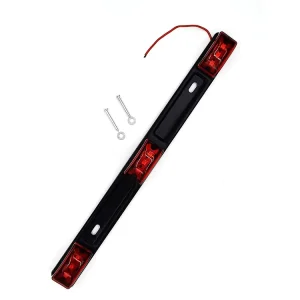 Red Car LED Third Brake Lights Bar Rear Parking Signal Lamp Truck Universal High Mount Stop Warning Light