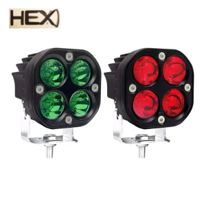 Red Green Blue 3Inch 40W Led Work Light Bar Driving Lamp for Off Road Truck Boat Pickup ATV UTV 12V 24V Fog Lamp Car Accessories