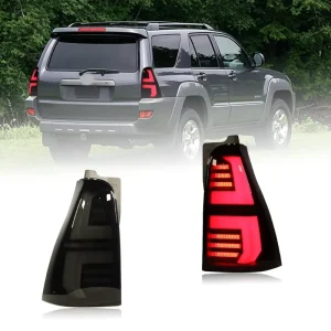 Red LED Tail Light Dynamic Start up Animation Waterproof ABS Construction Turn Signals