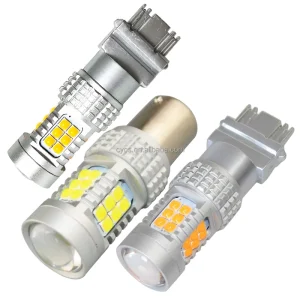 Red White Yellow Bay15d S25 1156 Ba15s 1157 7440 7443 3156 3157 3030 30SMD 30Led Car Turn signal Light Brake Lamp Auto Led Bulb