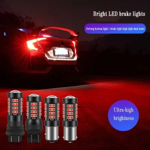 Relyus Car LED Brake Light 1156 7443 3157 1157 3030 44SMD High Brightness Turn Signal Blinker Lights Rear Fog Lamp
