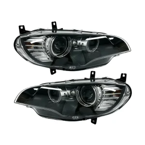 Remanufactured Halogen Xenon Headlight Assembly with AFS 6000K H7 for X6 E71