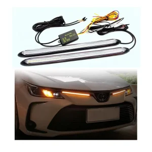 Remote Control Car Led DRL Headlight Led Car Led Light Bar Car Flexible LED Strip Daytime Running Light