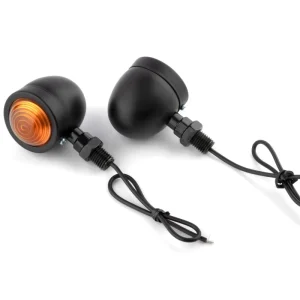 Retro Motorcycle Accessories Universal Turn Signal Lamp Indicator for Cafe Racer