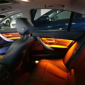 Retrofit Upgrade Orange Blue Two Colors F30 F31 3 Series LED Interior Ambient Light Strip Lighting for BMW