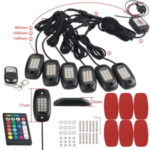 Rgb Led Lamp Under Glow Rgb Led 5050 Underglow Lights for Cars
