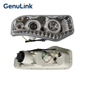 Right Front Bus Headlight KLQ6129 KLQ6119 for Yutong Bus OEM Replacement Bus Coach Parts Fleet Maintenance
