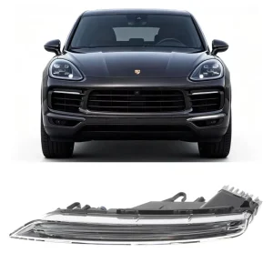 Right Front LED Daytime Running Light 12V 12W for Porsche Cayenne 958 OE 958941182D Replacement Lamp