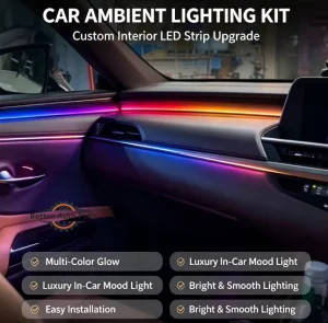 Right Hand Drive Dynamic Ambient Light for LEXUS ES 300H 350 RHD Interior LED Lighting 12V 5W Car Accessories Kit Symphony