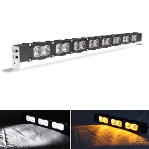 Rip Dark New Arrival 9V~36V Single Row Slim LED Light Bar Spot Flood Combo Beam for Trucks Pickup SUV ATV UTV Boat 24 Month
