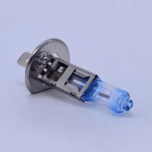 Robust Quartz Glass H1 Halogen Bulb 12V E mark Certified Vibration Resistance for All Weather Driving Headlight Fog Light