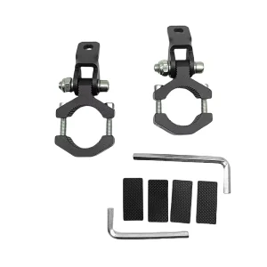 Rotatable Spotlight Bracket Fog Lamp Bracket Multifunctional Brackets for Motorcycle Front Shock Absorber Base Extension Mount