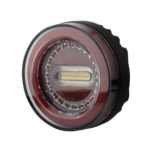 Round LED Tail Light for Truck Universal Trailer Tail Lamps