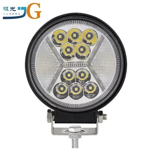 Round LED Work Light Motorcycle Auto Light