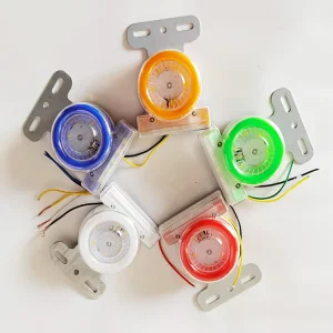 Round Mini 12V 24V Truck LED Trailer Light Rear Auto Truck Lorry Side Marker Indicator Lamp