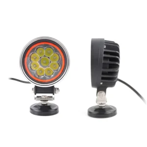 Round Offroad Light RGB Multi Color 45W External Retrofit 7 Inch Car LED Work Light