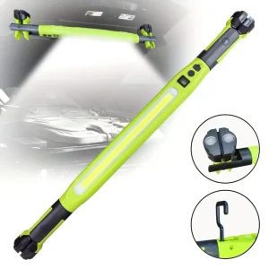 Rugged ABS LED Work Light with Strong Magnet and Hanging Hook USB Rechargeable COB Task Lighting for Workshop