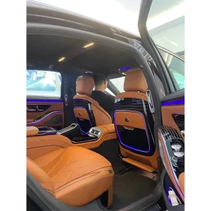 S class Luxury Car Interior Dashboard Trim Panel With Air Outlet with Light for S class W221