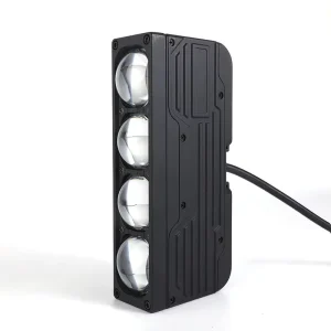 S4P 120w 3000k Yellow Color High Low Beam 5500k Car Auxiliary Light 4 Lens Led Grille Lights for Vehicle
