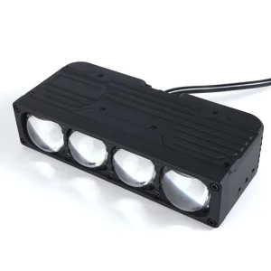 S4P 4 Lens Auxiliary Light 115W 6000K Canbus Working Light High/Low Beam LED Grille Lights for Vehicle 12V