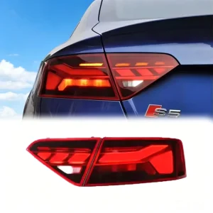 S5 Modified LED Day Running Lights & Flowing Turn Signals Tail Light Assembly for Audi A5 Models 12V 25W
