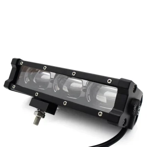 S6D Light Bar Yellow and White Ambient Light Yellow IP67 10-30V Truck LED Light Bar