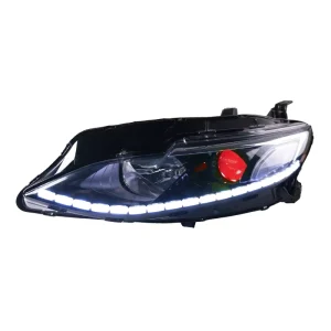 SANVI Car Headlight Assembly for Chevrolet Malibu XL With Hella 5 Lens 5500K HID Bulb Flowing DRL