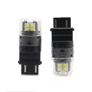 SEKO Factory OEM Car LED Turn Signal Tail Bulb Switchback Light 3157 2835 20SMD Reverse DRL Brake Light Universal Fitment 2-Year