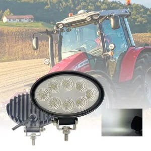SG SG-WR24B Oval LED Work Light 9-32V 6000K Auxiliary Light for Agricultural Machinery & Off-Road Vehicles