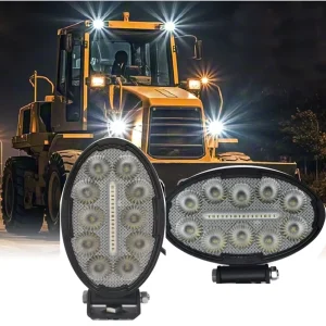 SH7 Fog Lights DRL Durable CE 7 Inch Aluminum LED Work Light IP68 Waterproof 50W Universal Fitment Agricultural Lighting